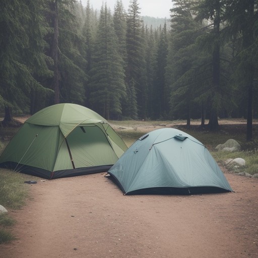 【キャンプ装備】揃える順番と選び方 | 初心者が準備すべき道具リスト をイメージした 広角の風景 の写真