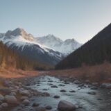 【渓流釣り】ポイントの見極め方 | 効率的な立ち回りのコツ をイメージした 広角の風景、山 の写真