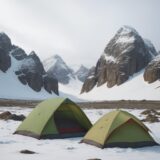 【登山用テント】破れの直し方 | 道具を長く使うための修理手順 をイメージした 広角の風景、山 の写真