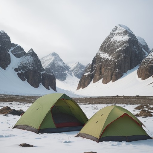 【登山用テント】破れの直し方 | 道具を長く使うための修理手順 をイメージした 広角の風景、山 の写真
