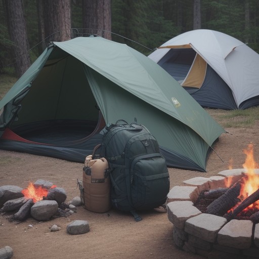 【ソロキャンプ】おすすめの焚き火台 | 選び方と使い心地をレビュー をイメージした自然風景の写真