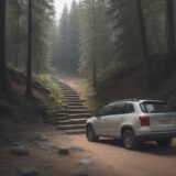 【ライフジャケット】コンパクトに畳む手順 | 車への積み込み方 をイメージした 広角の風景 の写真