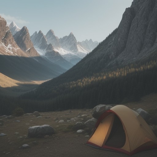【ギョウジャニンニク】採取のタイミング | 山での見つけ方と注意点 をイメージした 広角の風景、山 の写真