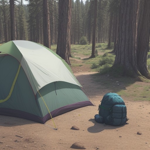 【キャンプ】脱水症状を防ぐ飲み方 | 水分補給のポイントと準備物 をイメージした 広角の風景 の写真