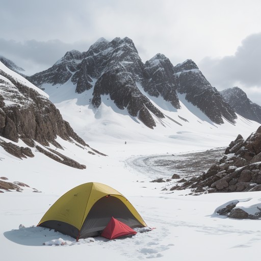 【雪崩】登山の危険を知らせるサイン | 前兆の見極め方と対策 をイメージした 広角の風景、山 の写真