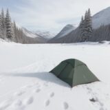 【アウトドアグローブ】冬の登山で使う | おすすめの選び方と活用術 をイメージした 広角の風景、山、冬 の写真