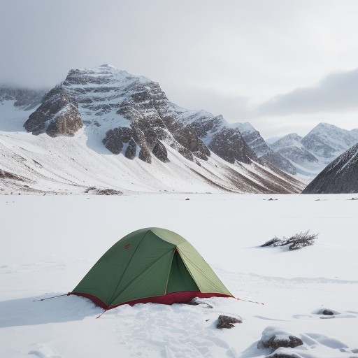 【冬山登山】レディースの服装選び | 雪山の寒さ対策と装備のポイント をイメージした 広角の風景、山、冬、山、雪景色 の写真