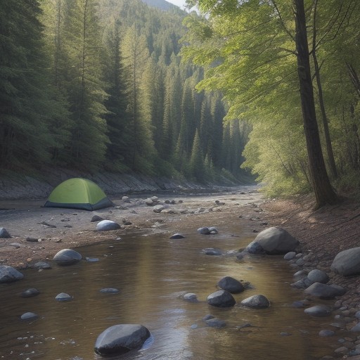 【川釣り】天候による撤退のタイミング | 安全な判断基準と注意点 をイメージした 広角の風景、川 の写真