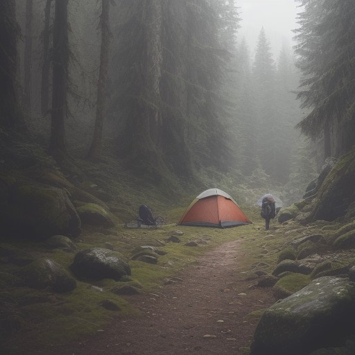 【登山シューズ】防水モデルの選び方 | 雨の日でも歩けるおすすめの靴 をイメージした 広角の風景、ハイキング の写真
