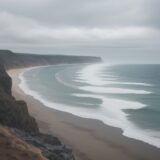 【波高】海の危険な目安 | 初心者が知るべき判断基準 をイメージした 広角の風景 の写真