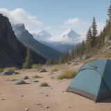 【登山ウェア】正しい洗濯方法 | 素材別の洗い方と注意点 をイメージした 広角の風景、ハイキング の写真