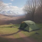 【山菜】春に採りたいおすすめの種類 | 採取場所の選び方 をイメージした 広角の風景、春 の写真