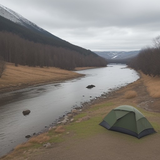 【川釣り】天候に合わせた服装 | おすすめの装備まとめ をイメージした 広角の風景、川 の写真