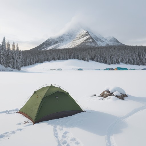 【冬山】遭難を防ぐ準備と行動 | リスクを減らすコツ をイメージした 広角の風景、山、冬 の写真