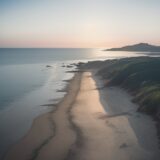 【潮位】海での釣りに影響する潮の変化 | ポイント選びのコツ をイメージした 広角の風景 の写真