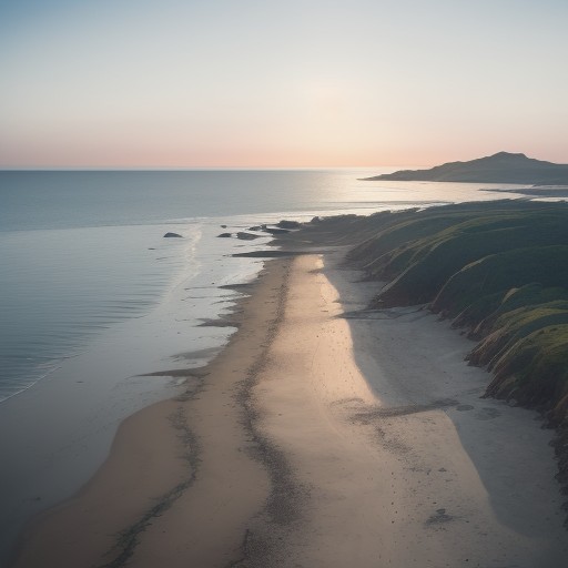 【潮位】海での釣りに影響する潮の変化 | ポイント選びのコツ をイメージした 広角の風景 の写真