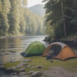 【川遊び】アブの対策グッズ | 虫除けの方法と注意点 をイメージした 広角の風景、川 の写真