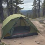 【ヒル対策】山の登山道で使う道具 | 効果的な避け方と対処法 をイメージした 広角の風景、登山道、ハイキング の写真