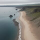 【潮の流れ】海で注意すべき危険な場所 | 安全な釣りポイントの選び方 をイメージした 広角の風景 の写真