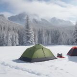 【ウィンタースポーツ】怪我を防ぐ準備 | 体を慣らすコツと注意点 をイメージした 広角の風景、冬 の写真