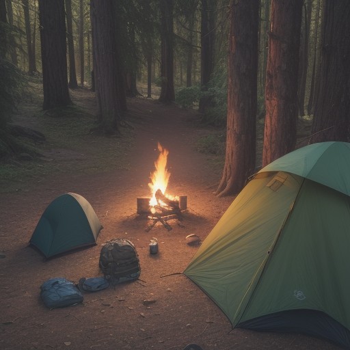 【バーナー】予備パーツの選び方 | キャンプで困らない準備リスト をイメージした 広角の風景 の写真