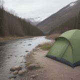 【ウェーダー】おすすめの選び方 | 川釣りで使う防水装備のポイント をイメージした 広角の風景、川 の写真