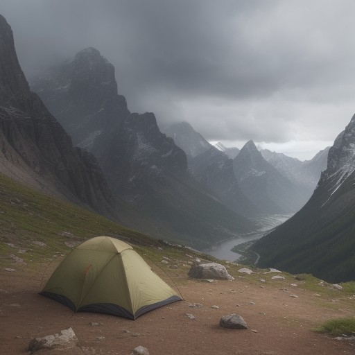 【登山】ゲリラ豪雨の予測方法 | 山でのリスク回避と対策 をイメージした 広角の風景、山 の写真