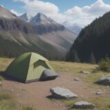 【ブヨ対策】服装の選び方 | 山歩きで虫刺されを防ぐ装備 をイメージした 広角の風景、ハイキング の写真