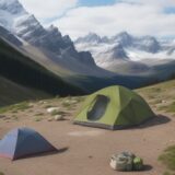 【登山用マット】穴あきの修理方法 | 道具を長く使うための手順 をイメージした 広角の風景 の写真