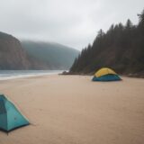 【海釣り】初心者向け天候の判断方法 | 安全に釣行するためのチェックポイント をイメージした 広角の風景 の写真