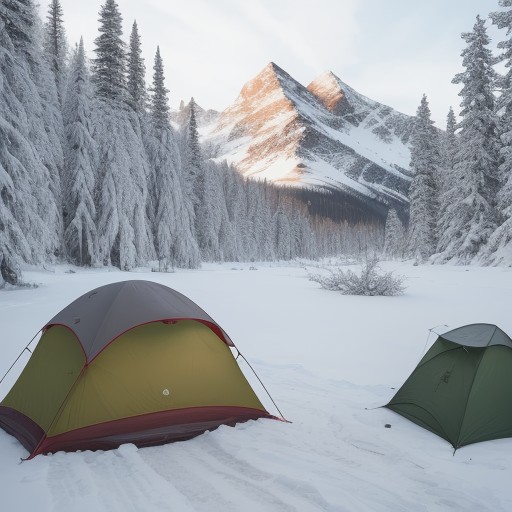 【低温症対策】冬山の装備と準備 | 体温を維持する方法 をイメージした 広角の風景、山、冬 の写真