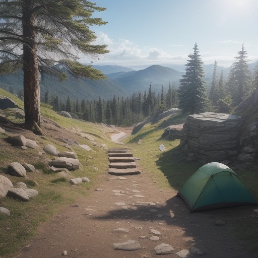 【登山シューズ】濡れた靴の乾燥方法 | 道具を長持ちさせる手入れの手順 をイメージした 広角の風景、ハイキング の写真