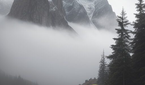 【登山】霧の中での視界回復 | 待機タイミングと判断基準
