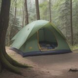 【キャンプウェア】泥汚れを落とす洗濯方法 | おすすめの洗剤と手順 をイメージした 広角の風景 の写真