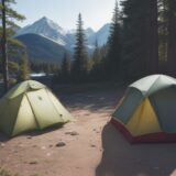 【キャンプギア】互換性のチェックポイント | 失敗しない道具選びのコツ をイメージした 広角の風景 の写真