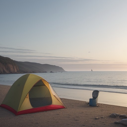 【海釣り】早朝の気温の変化 | 服装選びのポイント をイメージした 広角の風景 の写真