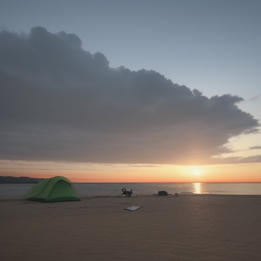 【アジ釣り】夜釣りの仕掛け | 初心者向けに準備を解説 をイメージした 広角の風景 の写真