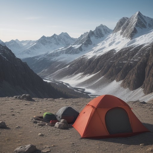 【登山】稜線の歩き方 | 気温低下への備えと服装の選び方 をイメージした 広角の風景、山、稜線 の写真