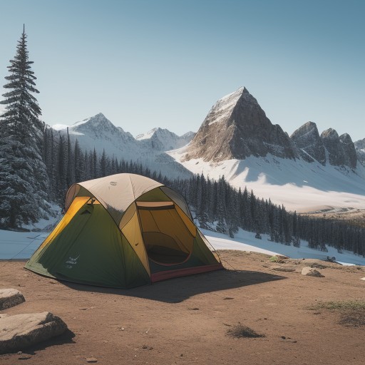 【登山用テント】破れの直し方 | 自宅でできる修理手順 をイメージした 広角の風景、山 の写真