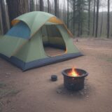 【キャンプバーナー】破損した部品の直し方 | 自宅でできる修理手順 をイメージした 広角の風景 の写真