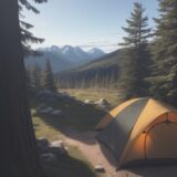 【ブヨ対策】効果のある忌避剤選び | キャンプや登山の準備に をイメージした 広角の風景、ハイキング の写真