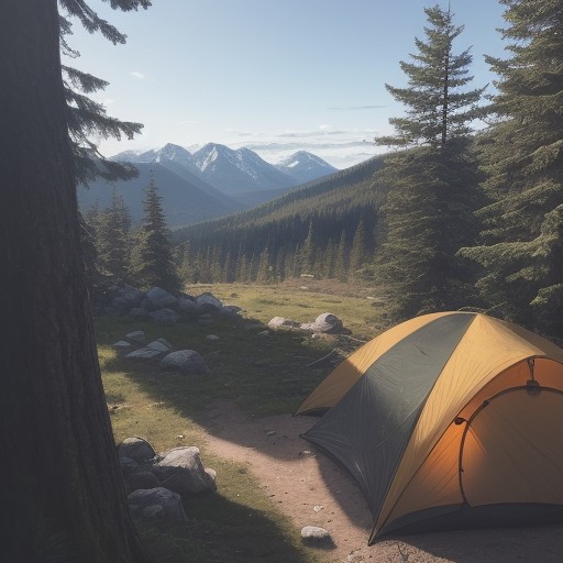 【ブヨ対策】効果のある忌避剤選び | キャンプや登山の準備に をイメージした 広角の風景、ハイキング の写真