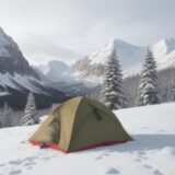 【冬山登山】メンズの服装選び | 体温を保つ重ね着の組み合わせ をイメージした 広角の風景、山、冬 の写真