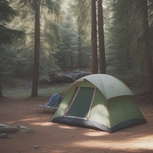 【シェルター】キャンプでの選び方 | 活用法とおすすめの形 をイメージした 広角の風景 の写真