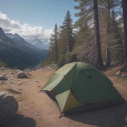 【ザック】パッキングのコツ | 荷物を軽くして歩く登山の準備 をイメージした 広角の風景、ハイキング の写真