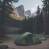 【登山ウエア】買い替えのタイミング | 劣化の見極め方と選び方 をイメージした 広角の風景、ハイキング の写真