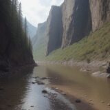 【川溺水】事故を防ぐ安全対策 | 川遊びの注意点と装備品 をイメージした 広角の風景、川、川 の写真