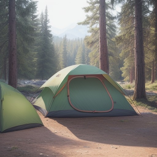 【キャンプギア】初心者が揃えたい道具 | 用途と選び方 をイメージした 広角の風景 の写真