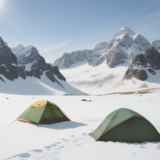 【登山用ストック】先端の交換方法 | 状況に合わせた選び方 をイメージした 広角の風景 の写真