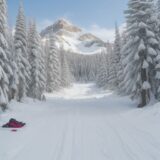 【スノーボードブーツ】初心者の選び方 | 足に合う一足の見極め方 をイメージした 広角の風景、雪景色 の写真